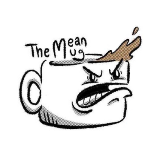 The Mean Mug Sticker