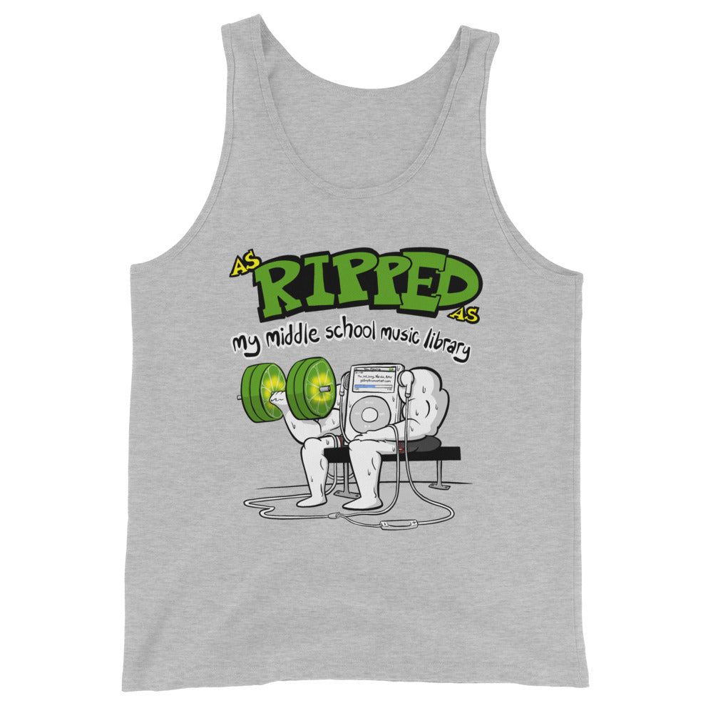 Ripped Music Tank Top