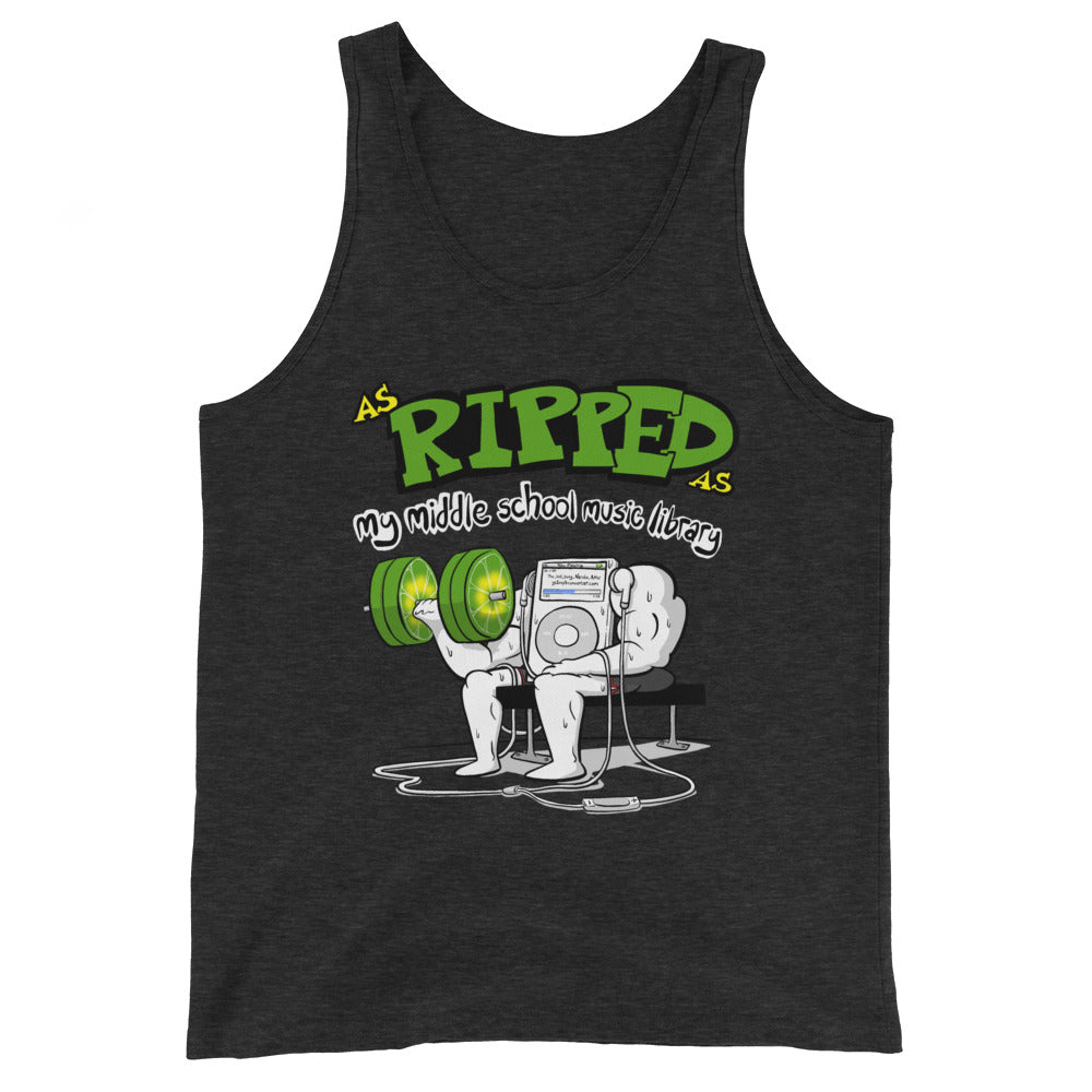 Ripped Music Tank Top