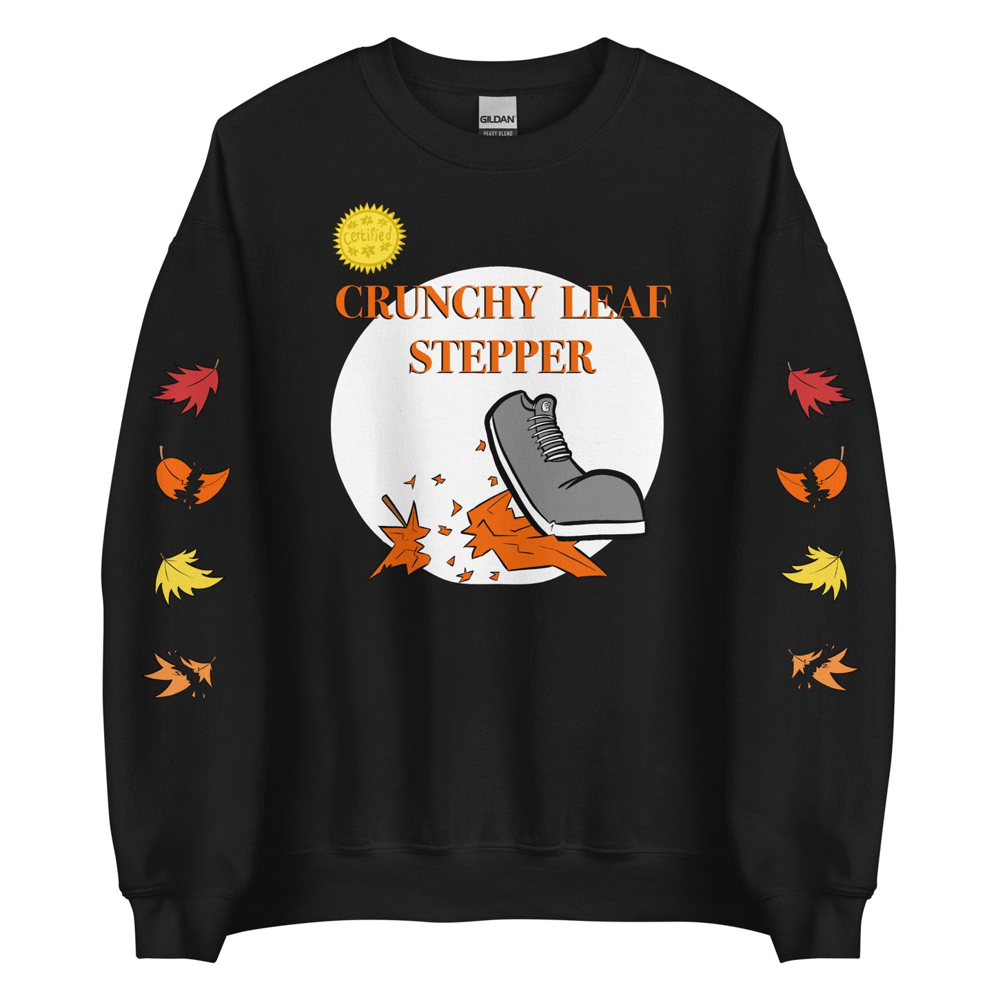 Crunchy Leaf Stepper Sweatshirt