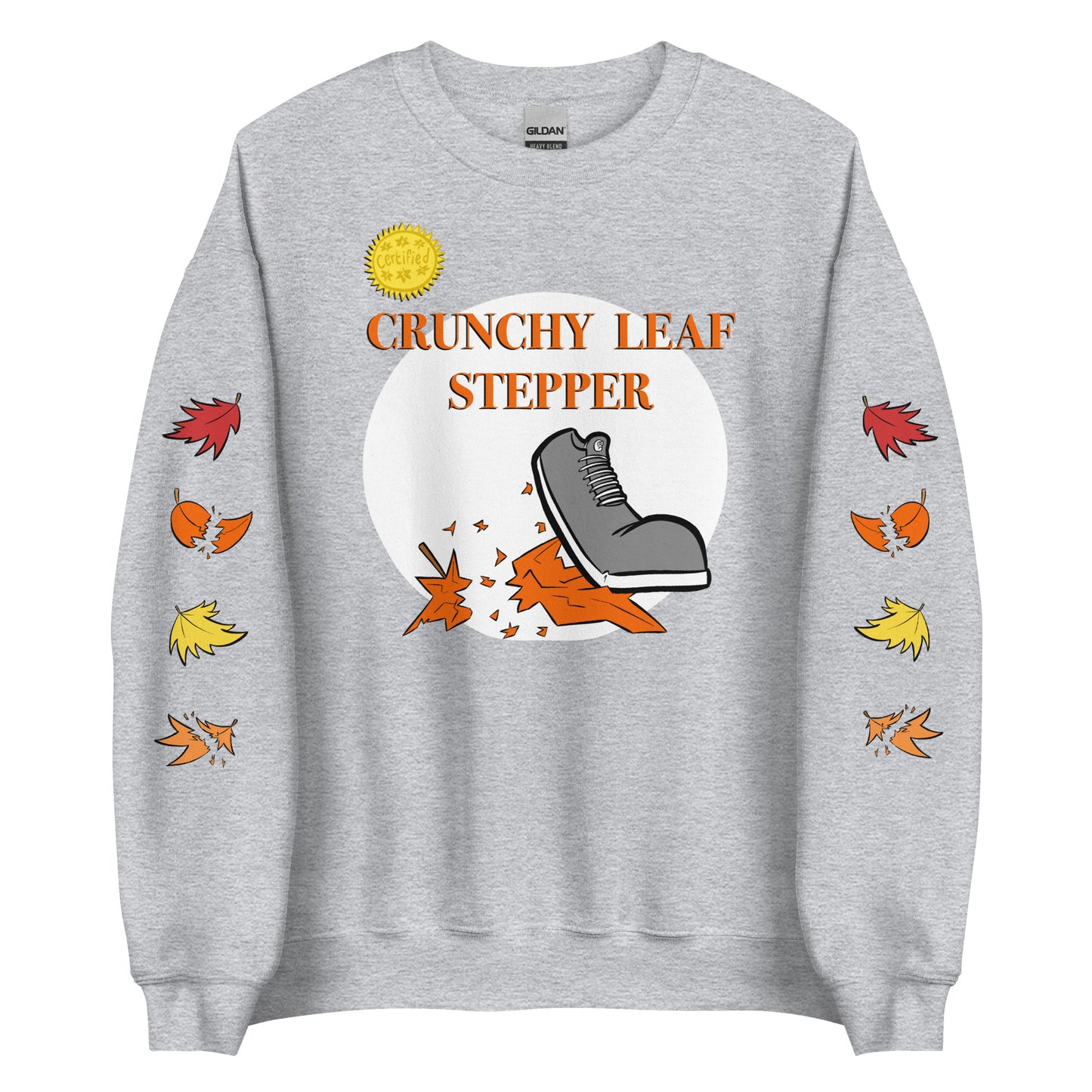 Crunchy Leaf Stepper Sweatshirt