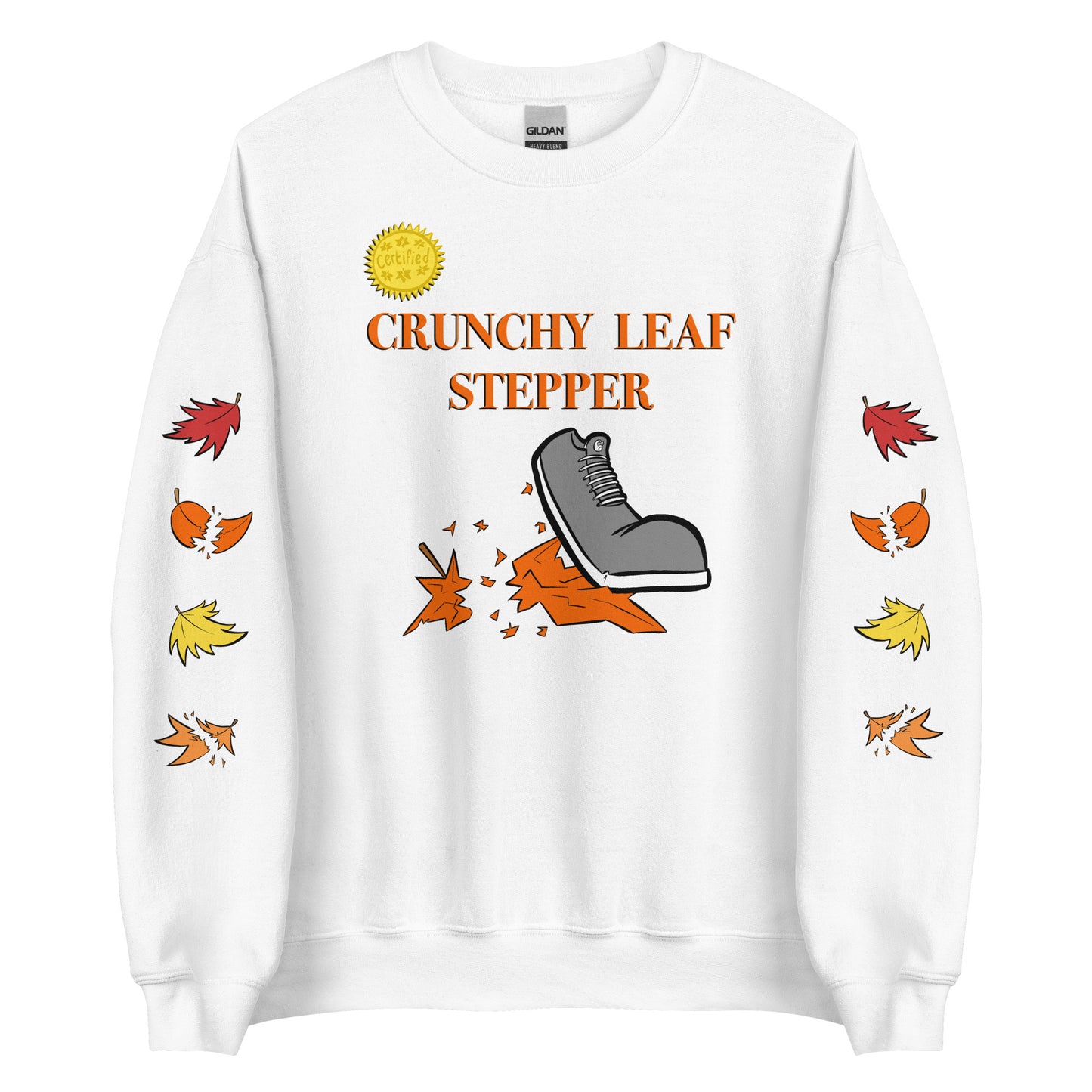 Crunchy Leaf Stepper Sweatshirt